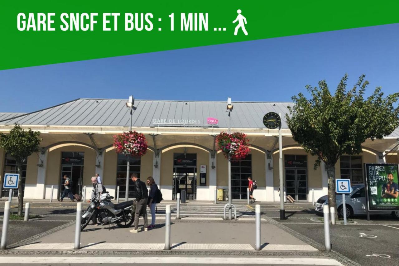 Loc Trotteur Le Fleur Des Champs F2 Cosy, Gare Sncf De Lourdes Apartment Exterior photo
